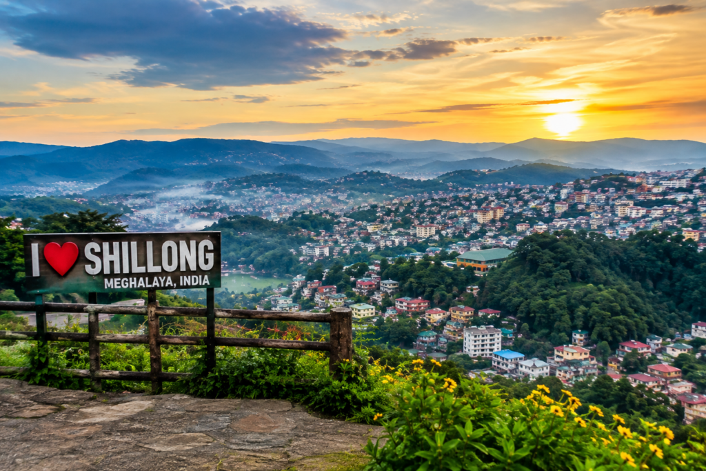 Shillong sightseeing with taxi service
