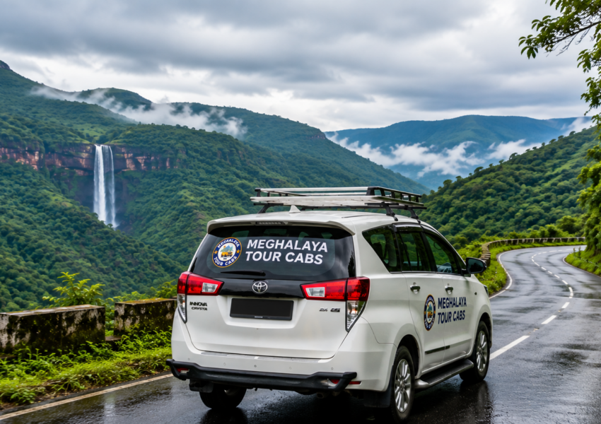 Taxi service in Meghalaya for sightseeing and tours
