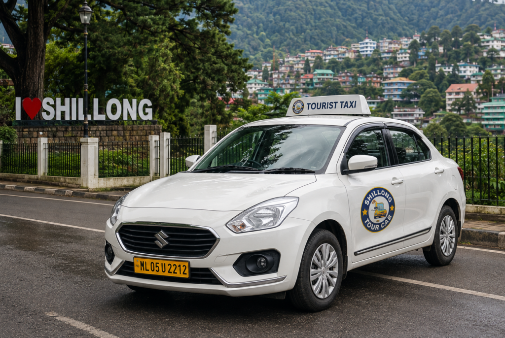 Shillong taxi service for comfortable local travel