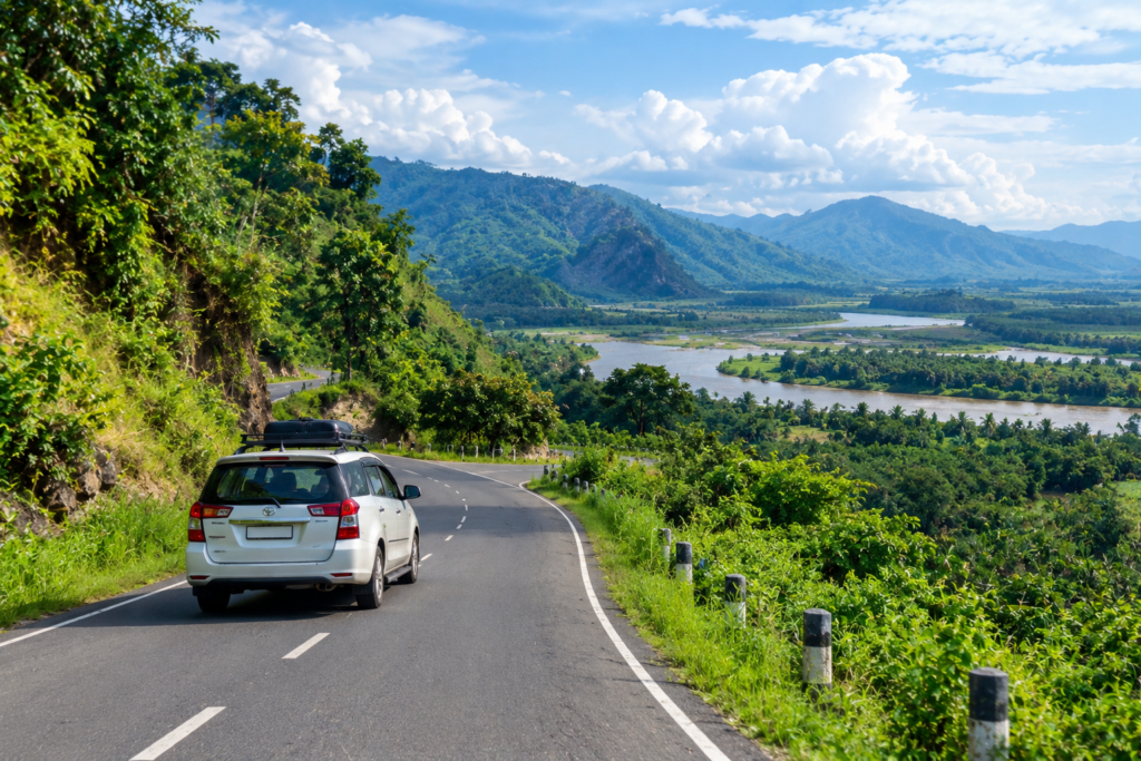 Taxi road trip from Meghalaya to Kaziranga